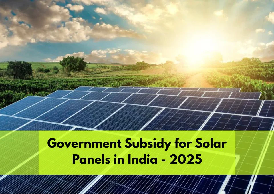 subsidy on solar
